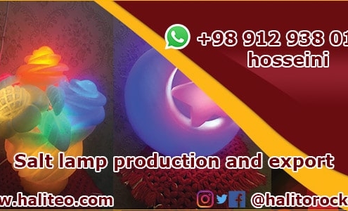 Salt lamp production