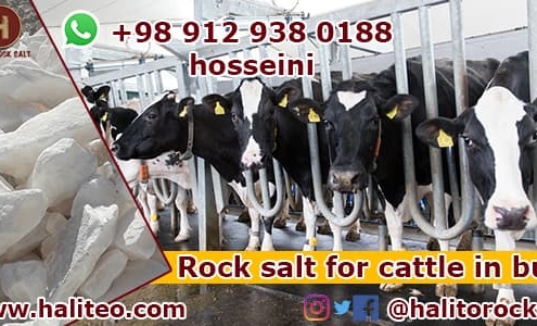 Rock salt for cows