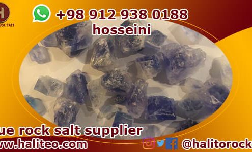 colored rock salt