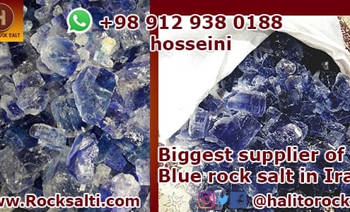 Persian blue rock salt