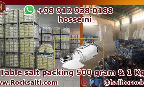 Refined salt factory