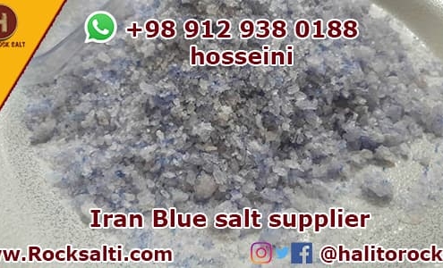 Iran blue salt