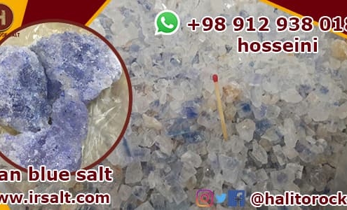 Iran blue salt