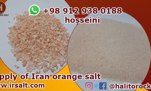 Iran orange salt