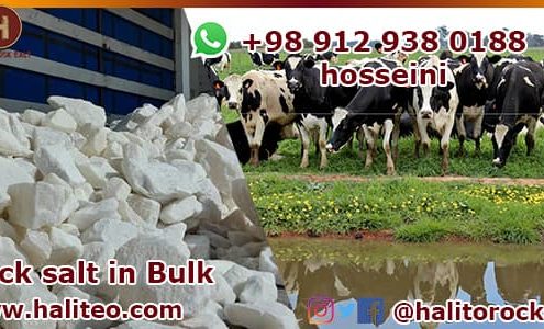 Rock salt for cattle