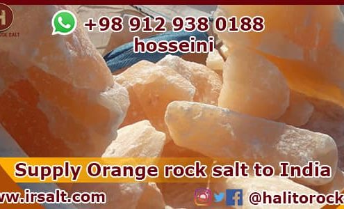 iran orange rock salt