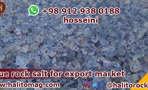Persian blue rock salt