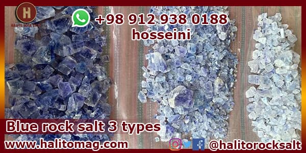 Blue rock salt